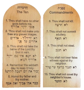 ten commandments